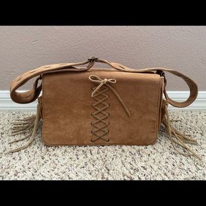 Brown Bag with Fringe